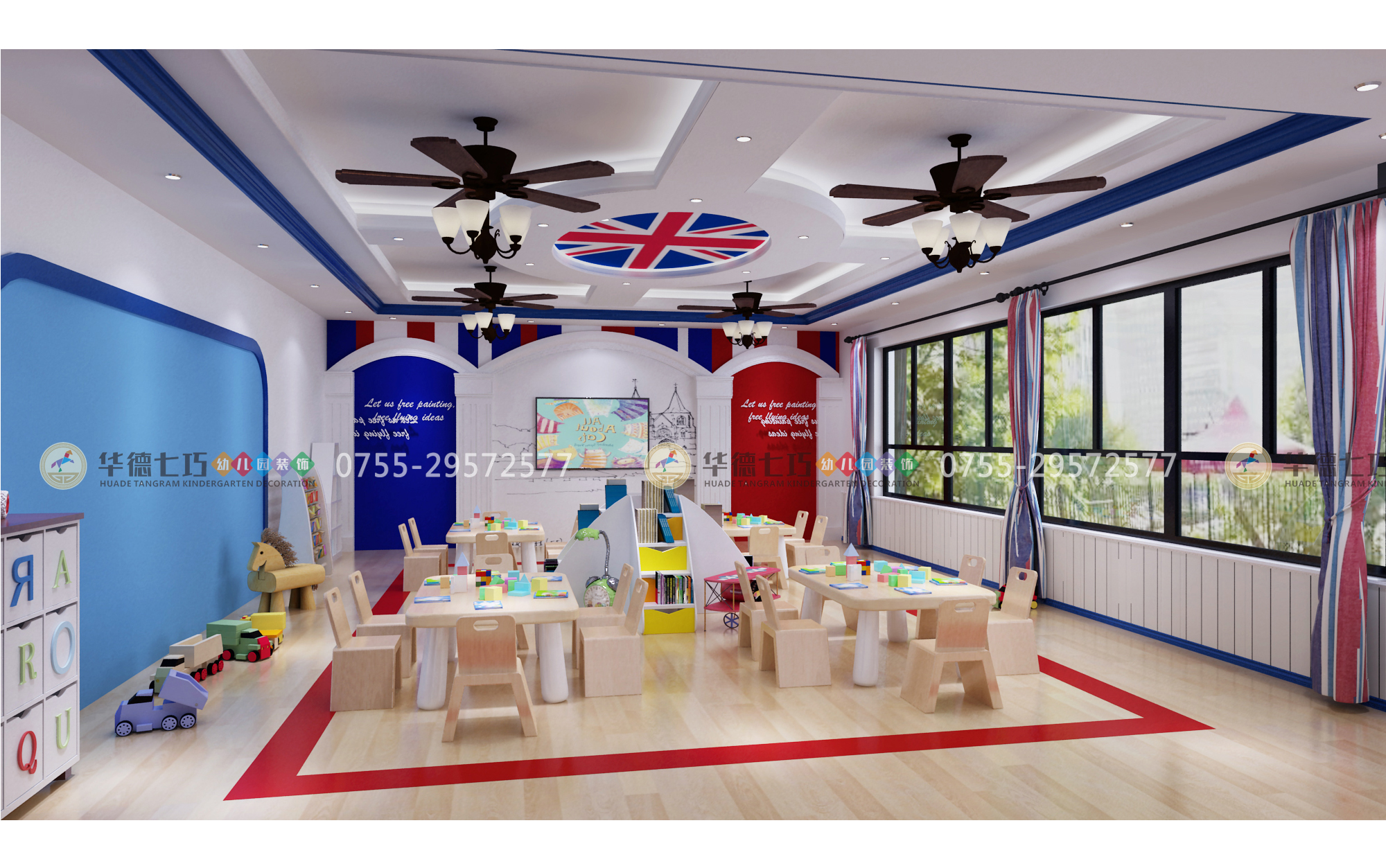 最新幼儿园室内设计图片大全，幼儿园室内装饰怎么做？