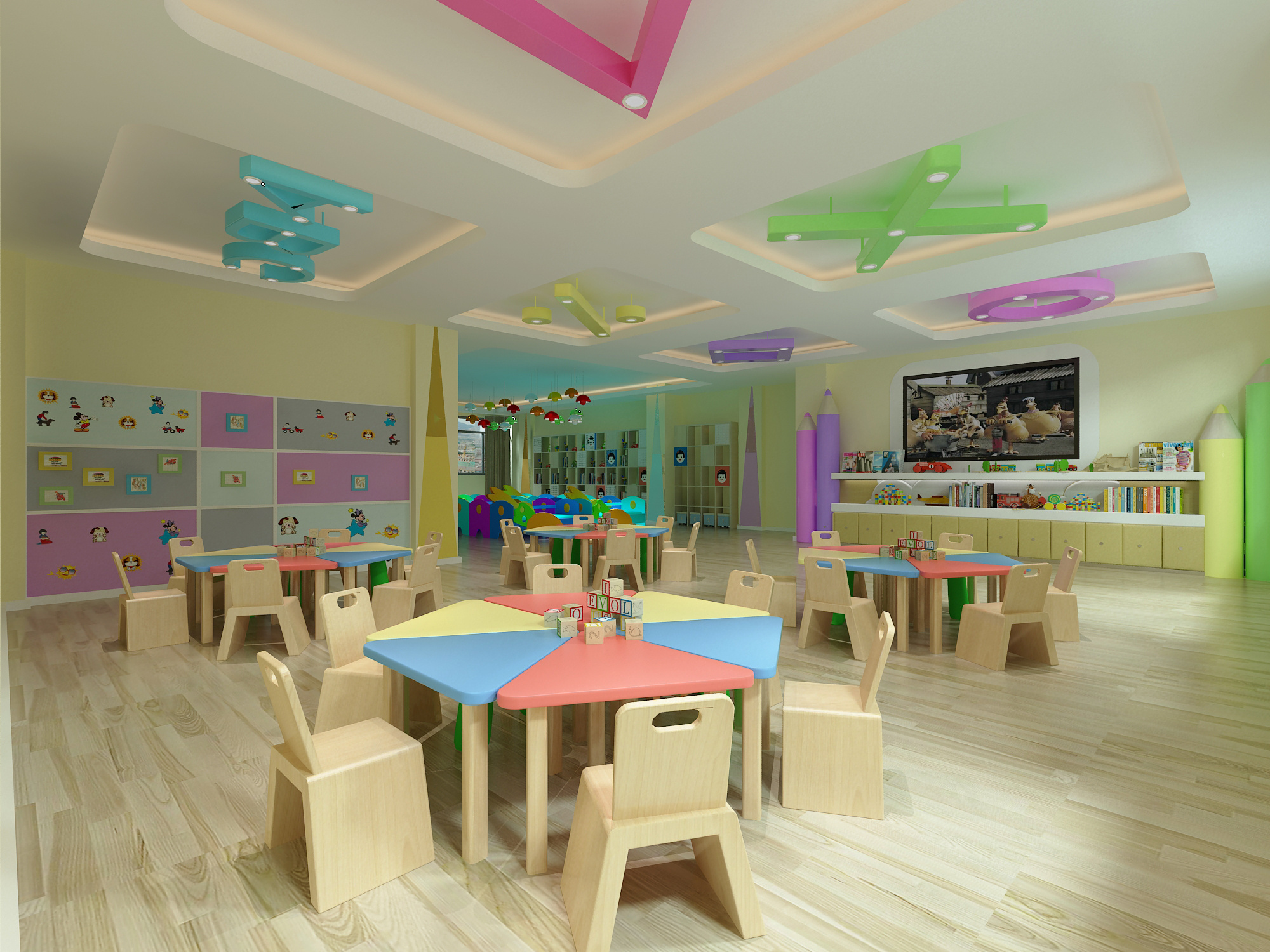 华德设计：农村幼儿园设计装修之打造农村特色幼儿园