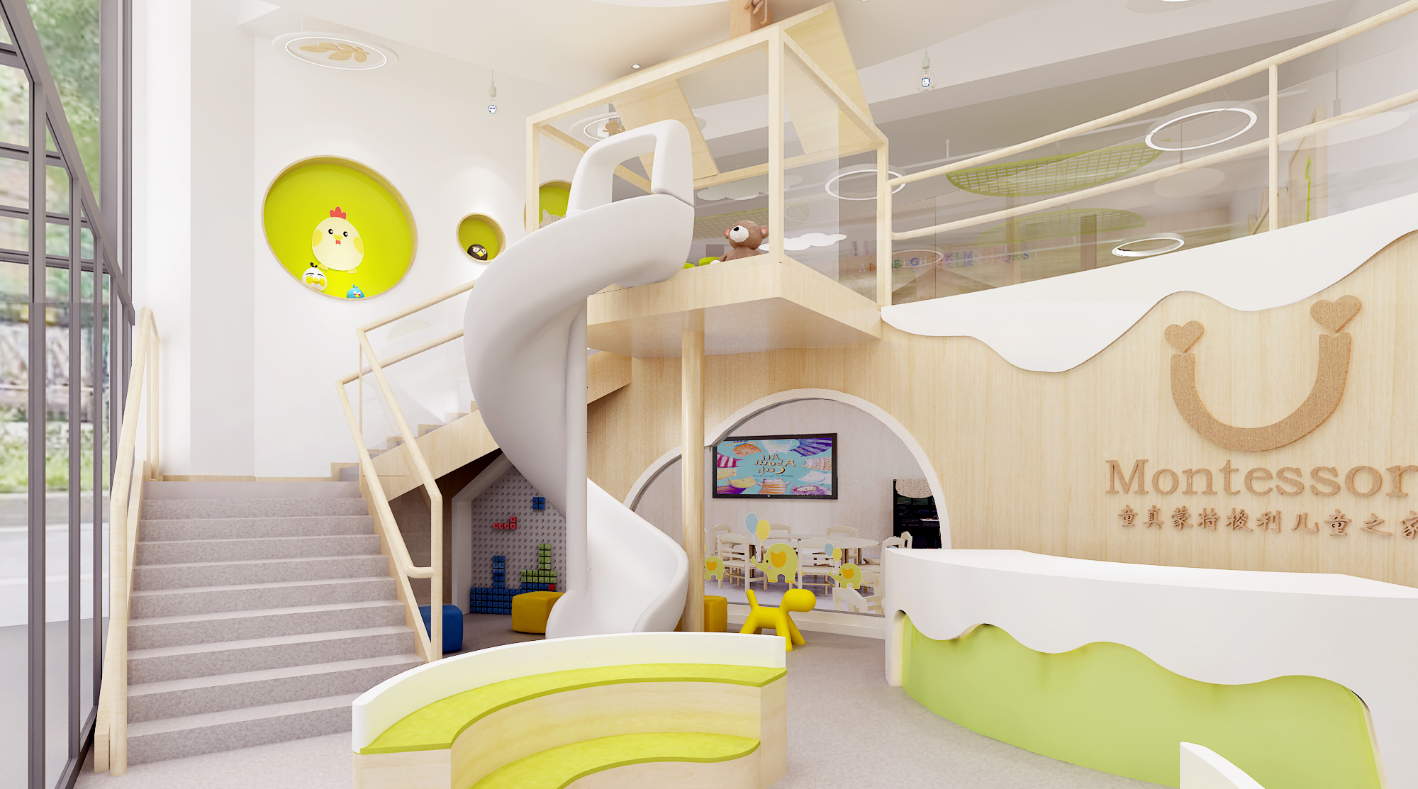 幼儿园室内设计风格与幼儿教育息息相关
