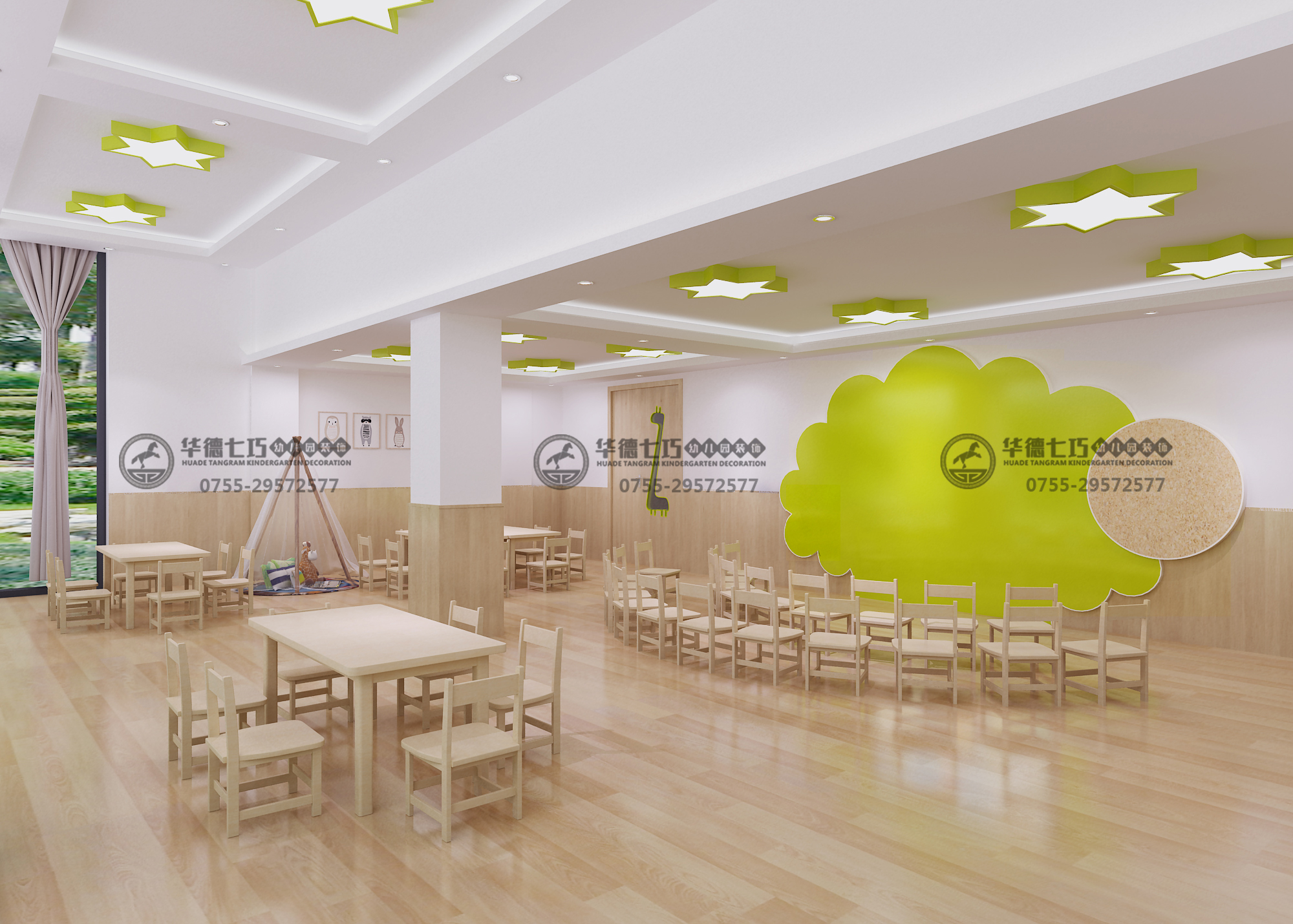【广州专业幼儿园设计】最新幼儿园装修设计方案