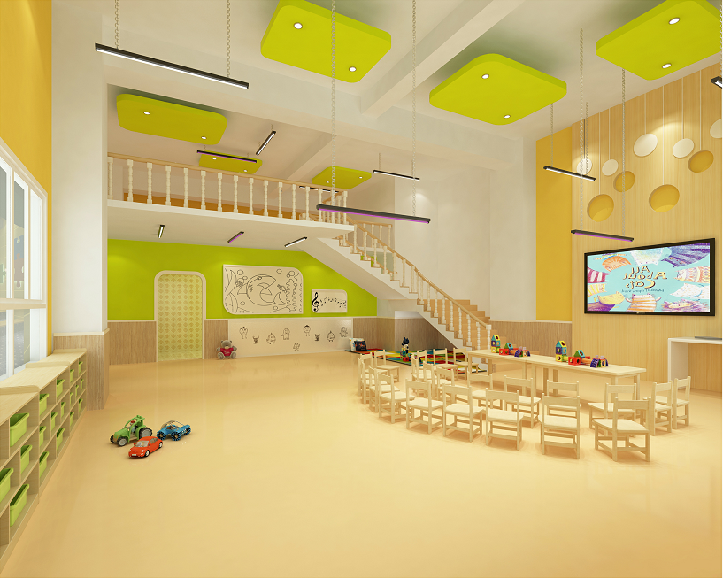 专业幼儿园装修设计，幼儿园装修设计效果图案例