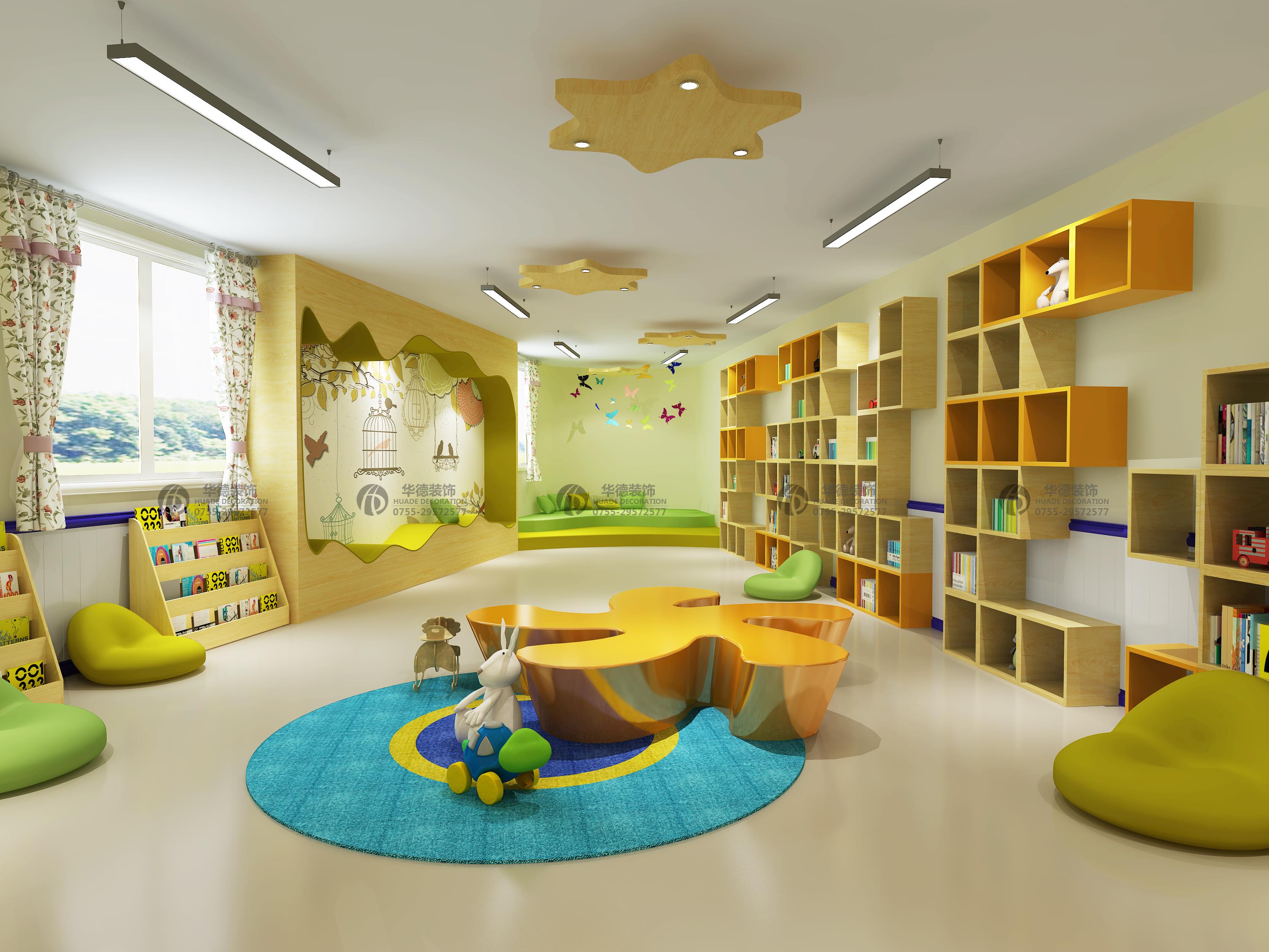 小型幼儿园装修效果图，小型幼儿园室内设计图