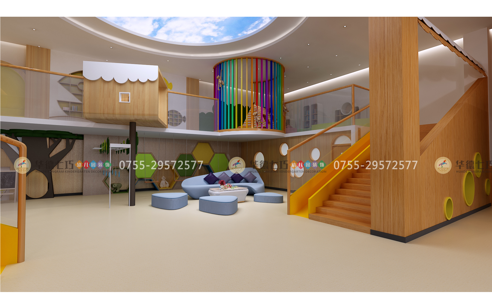 广州幼儿园设计，幼儿园怎么设计更吸引孩子？