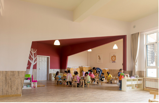 3500㎡幼儿园室内设计日式风格效果图案例